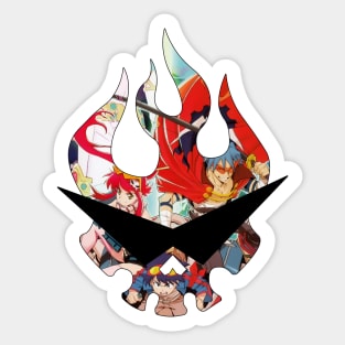 Tengen Toppa Gurren Lagann Sticker